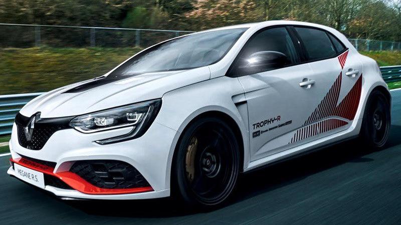 纽北最速量产前驱车 梅甘娜rs trophy-r官图发布