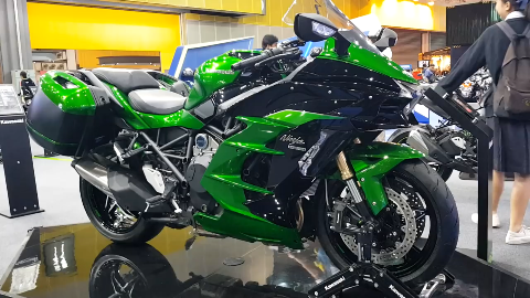 7万,2019款川崎忍者h2sx全方位展示,看完再说买不买