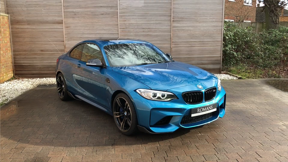 2017款 宝马 m2 长滩蓝金属漆