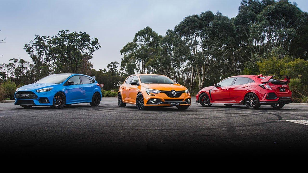 2019款雷诺梅甘娜rs vs 福特福克斯rs vs 本田思域type r