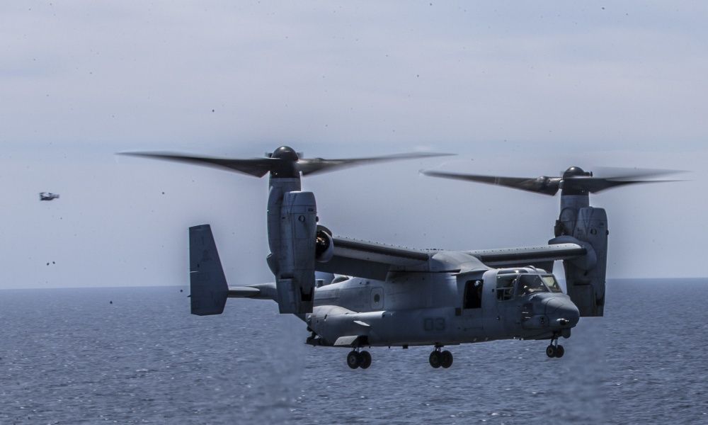 mv-22"鱼鹰"不做折翼的天使 进击的倾转旋翼飞机|旋翼|螺旋桨|升力