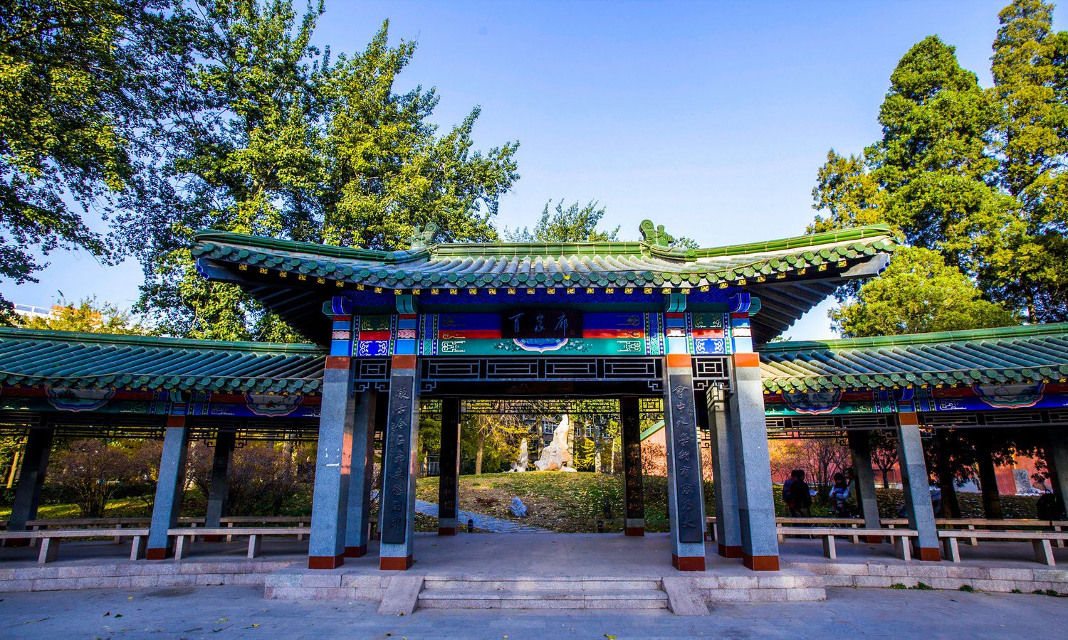 中国人民大学校园风景2019