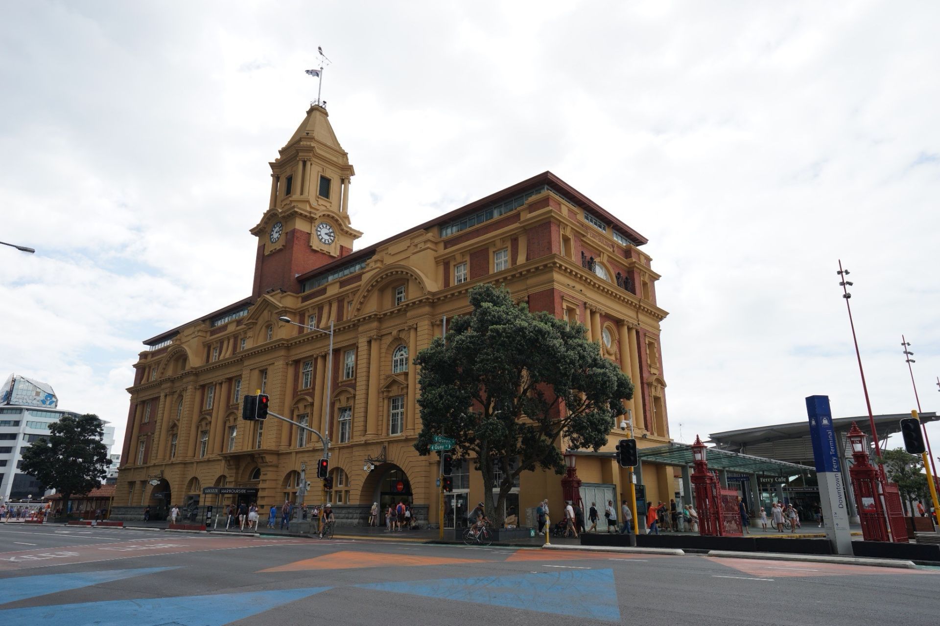 新西兰 奥克兰市 码头大楼