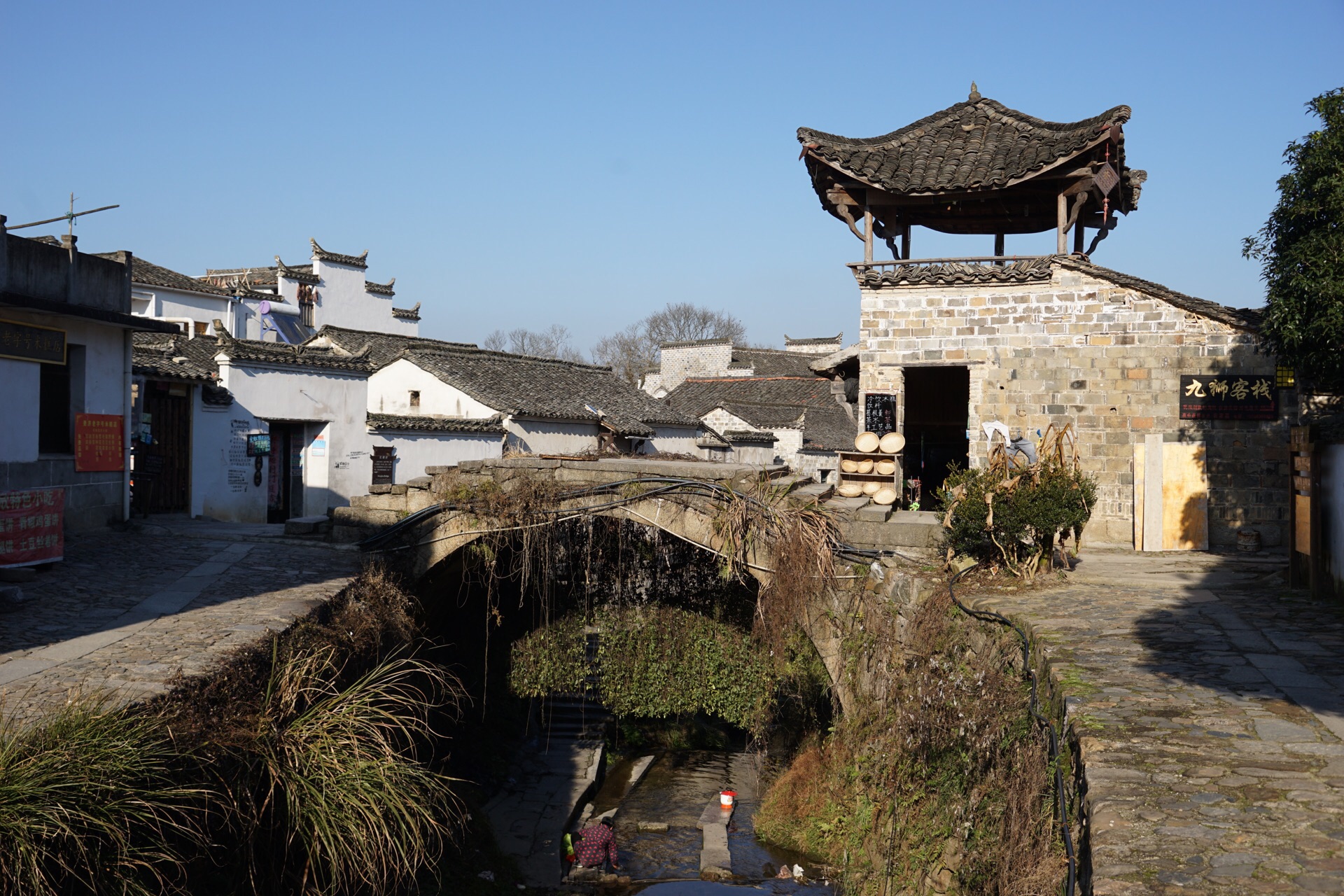 徽派古建筑村落之 安徽省 黄山市 查济