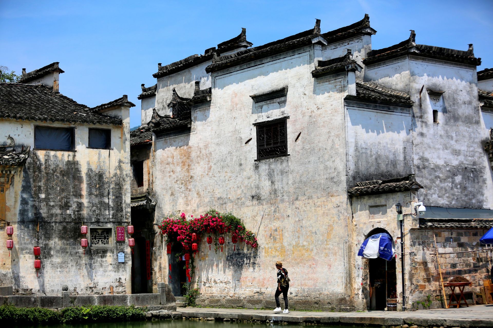 徽派古建筑村落之 安徽省 黄山市 宏村