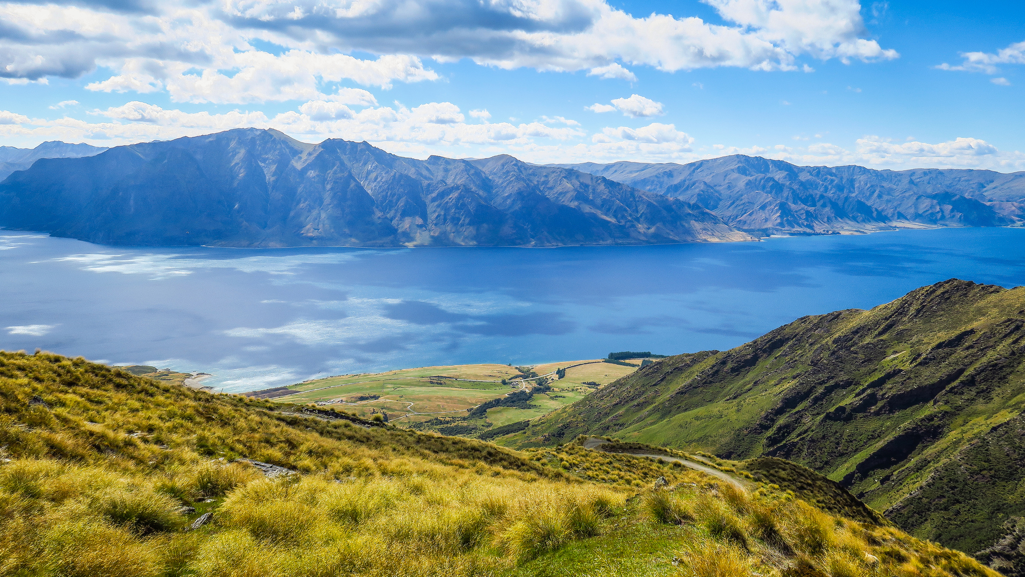 新西兰 瓦纳卡 瓦纳卡湖 秋色