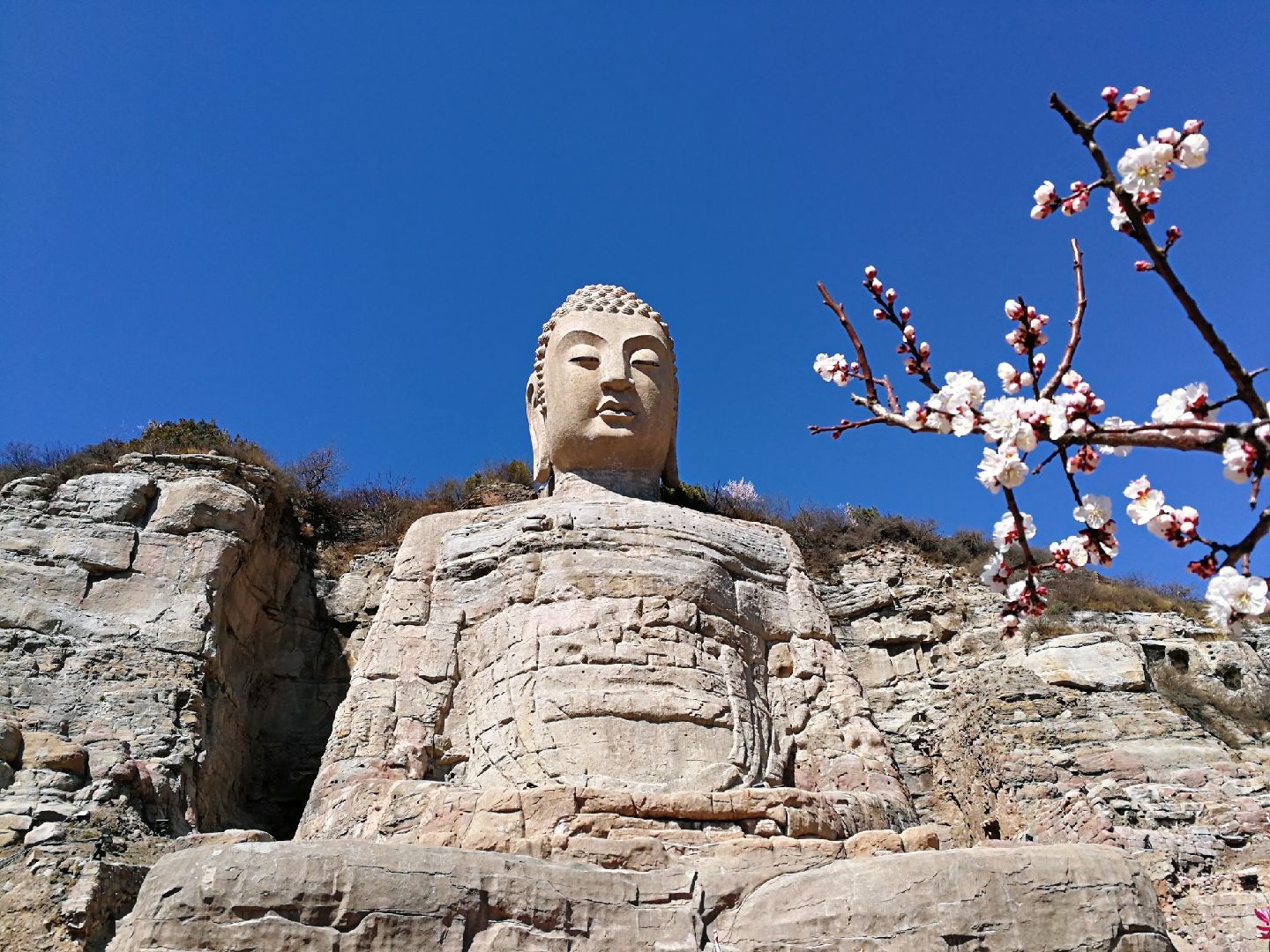 山西省 太原市 蒙山大佛_高清图集_新浪网