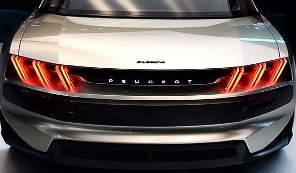 最帅标致轿车亮相方形车头7字形轮毂不亚于丰田凯美瑞