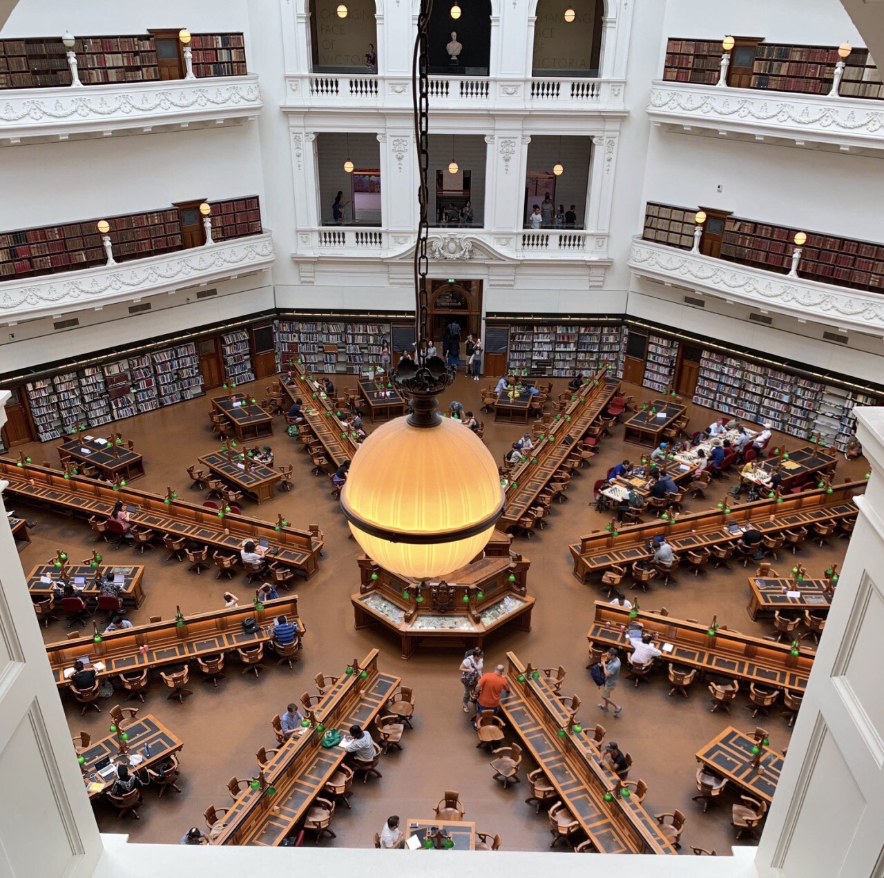 澳大利亚 墨尔本 维多利亚州立图书馆