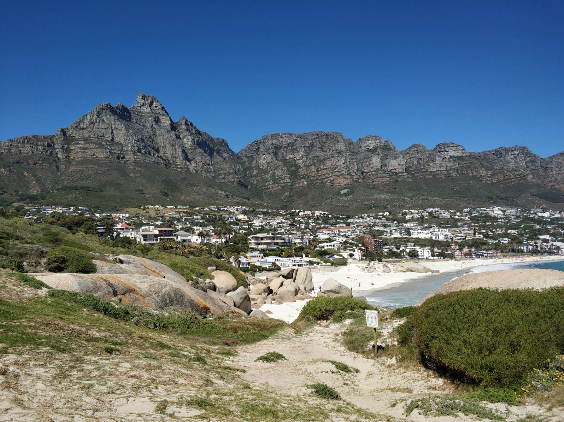 非洲 南非 开普敦 十二门徒峰