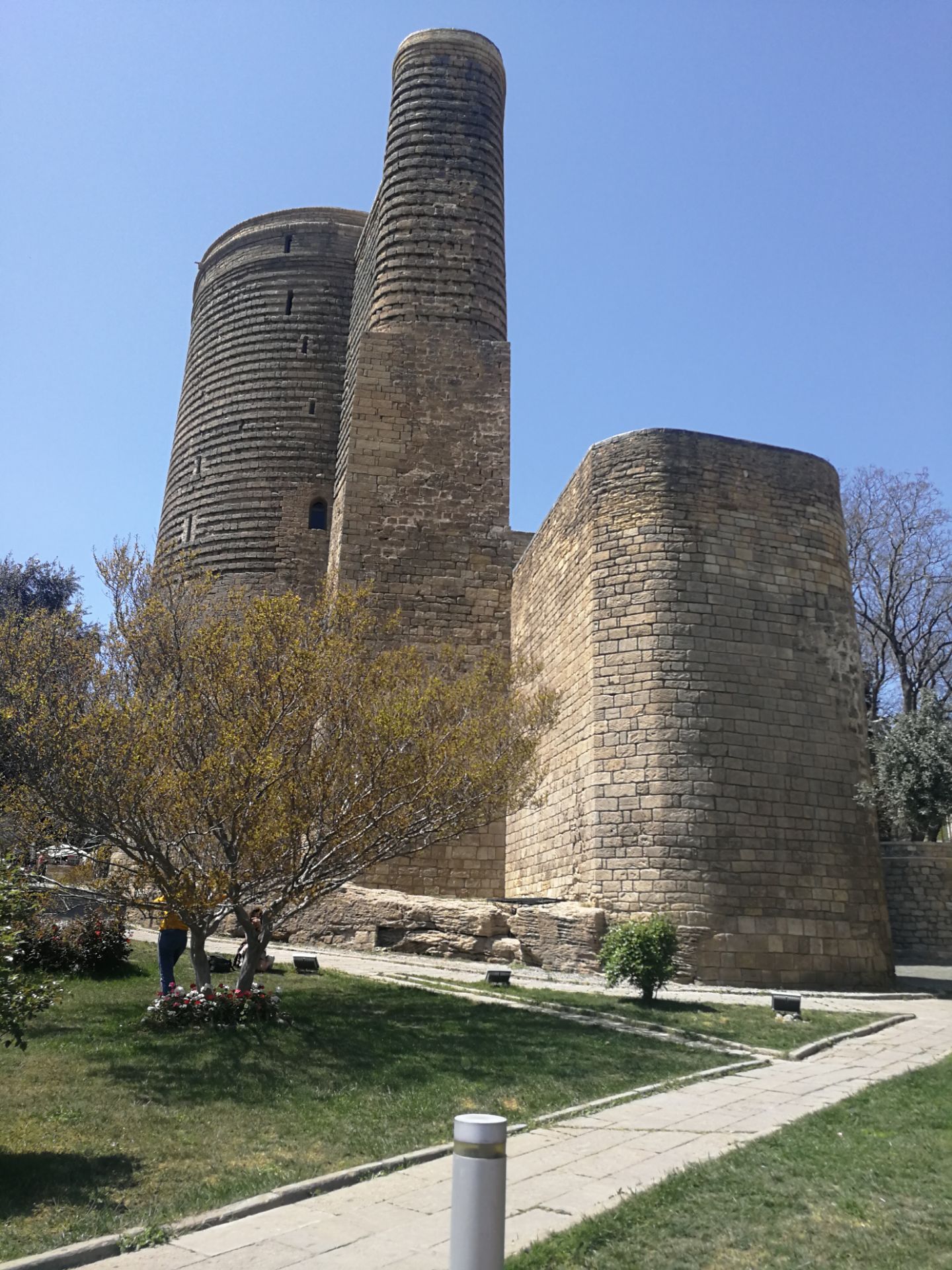 阿塞拜疆 巴库 少女塔