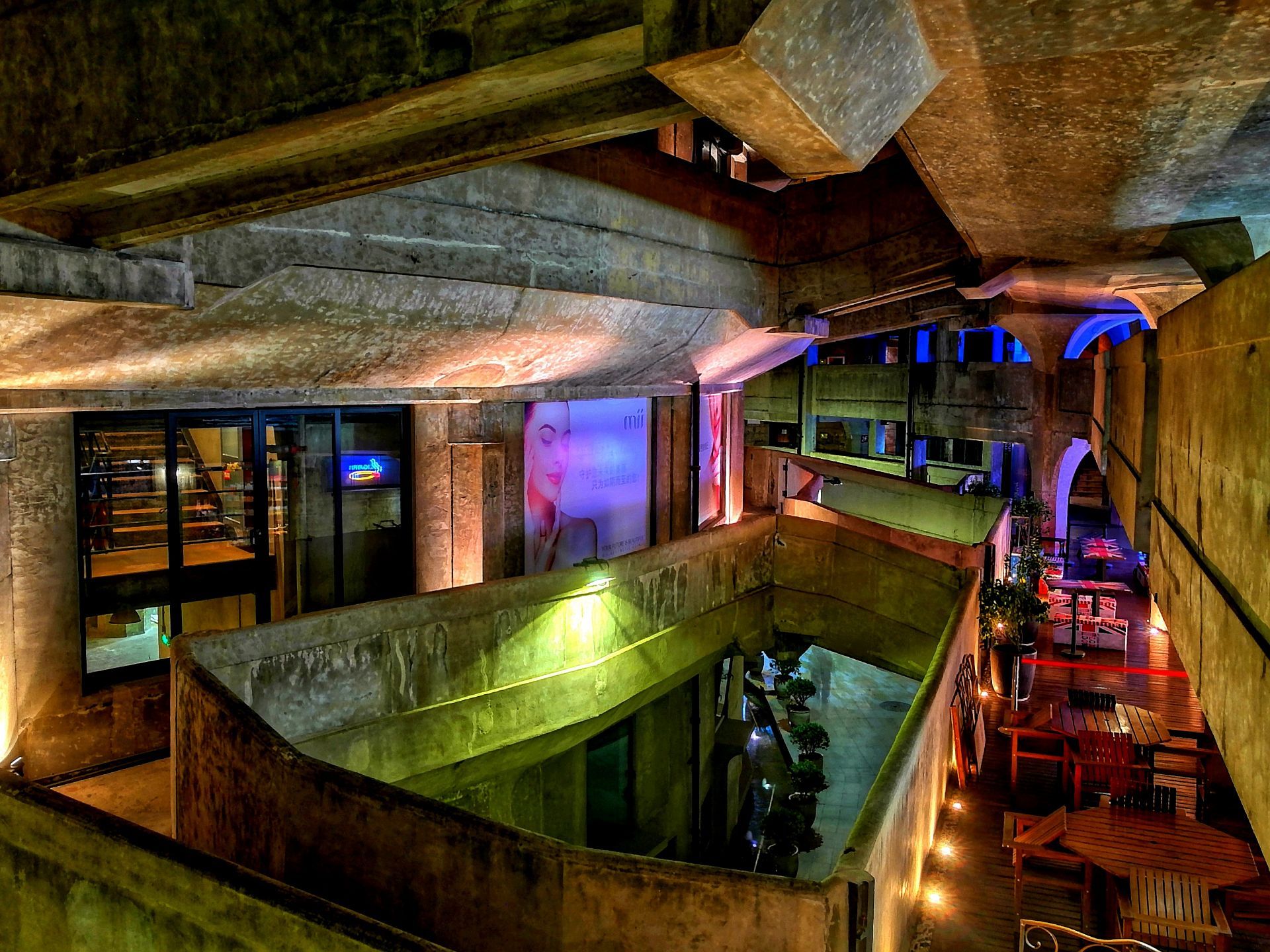 上海市 1933老场坊 夜景