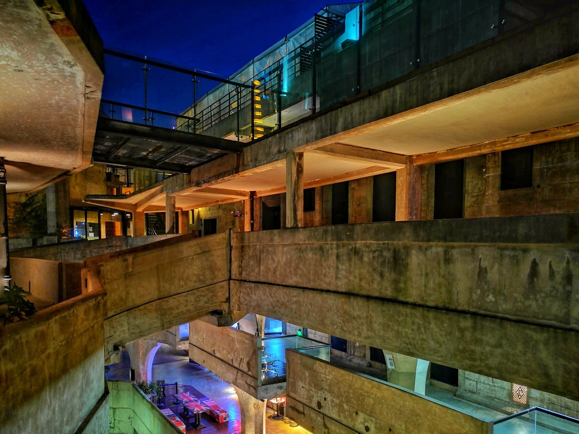 上海市 1933老场坊 夜景