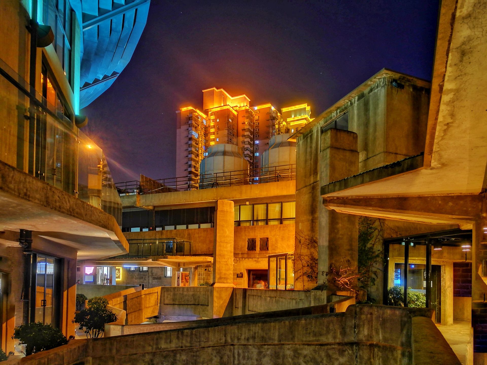 上海市 1933老场坊 夜景