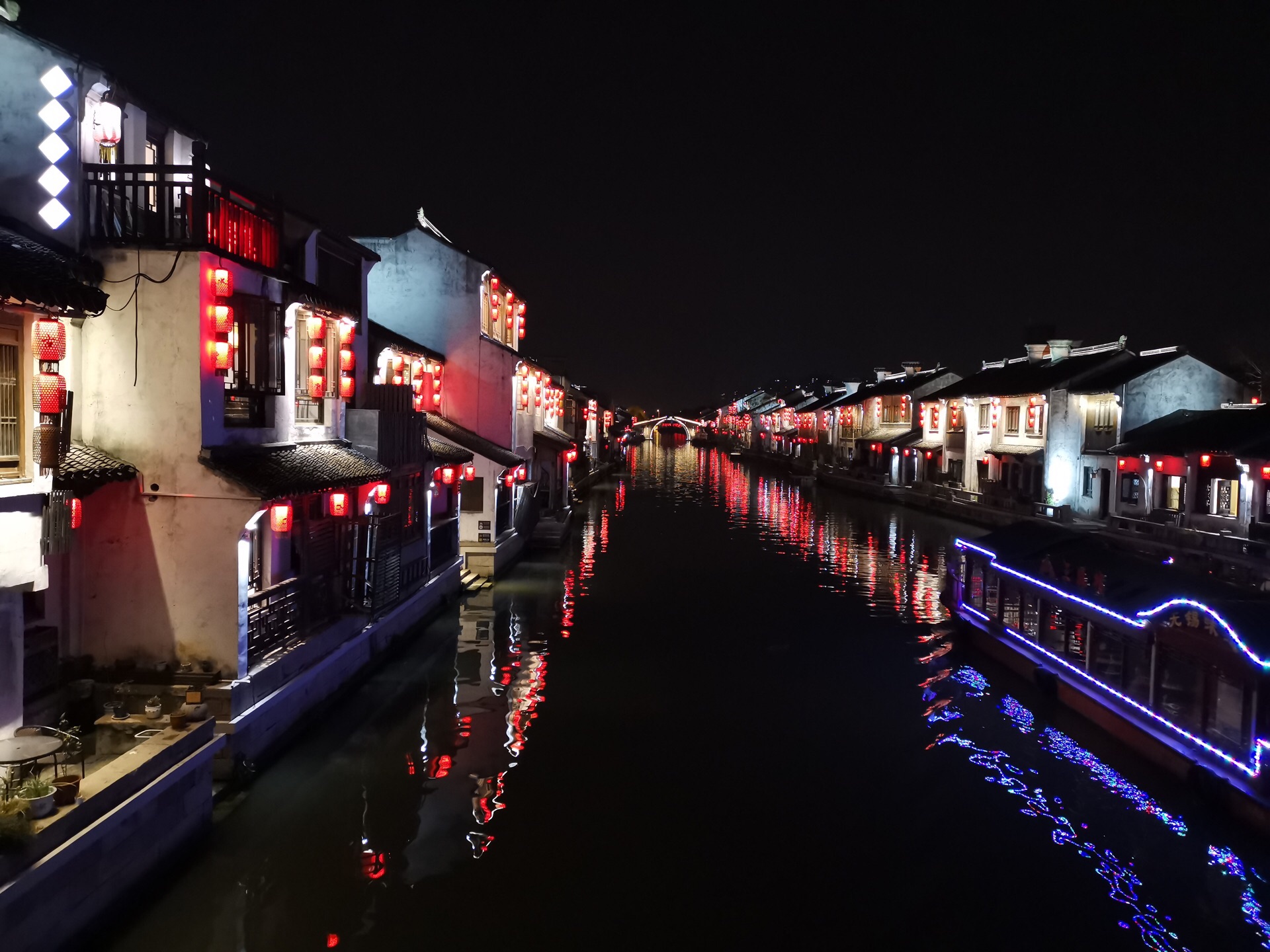 江苏省无锡市南长街夜景