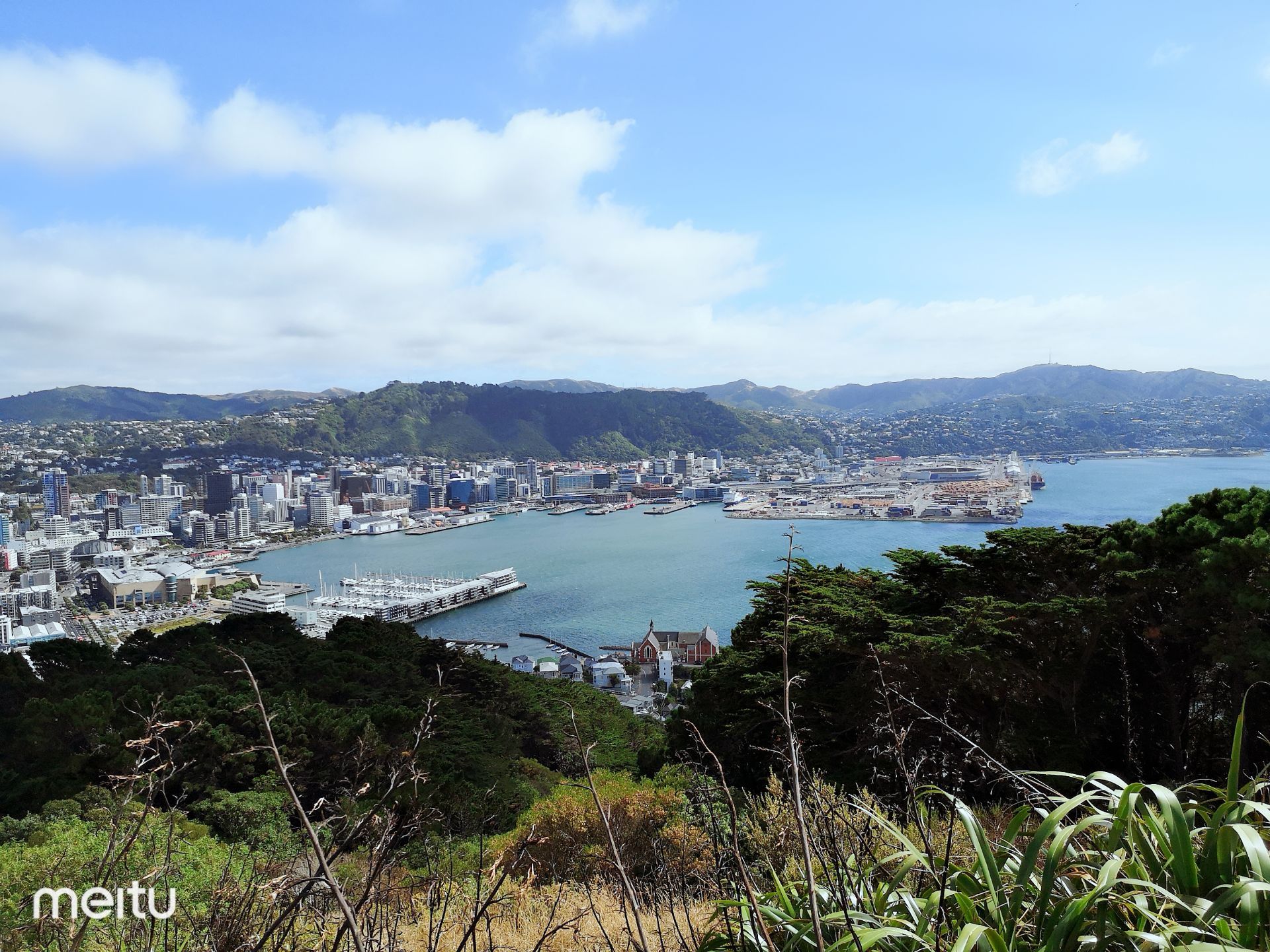 新西兰惠灵顿维多利亚山