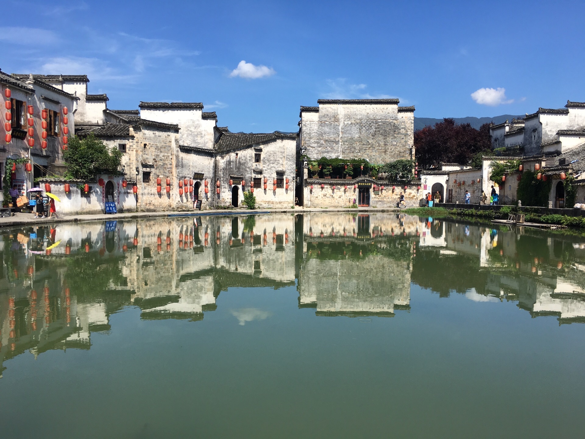 徽派古建筑村落之 安徽省 黄山市 宏村