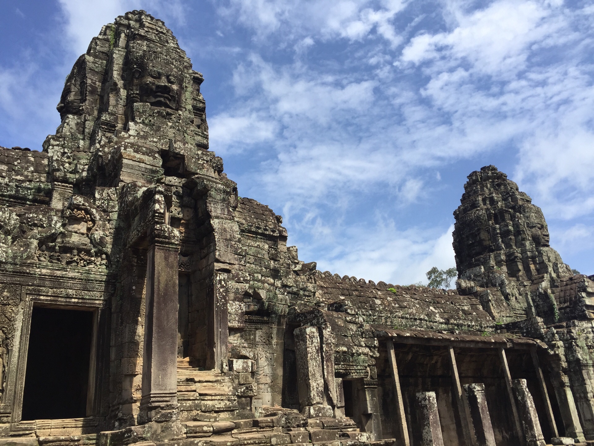 柬埔寨暹粒吴哥窟世界七大奇迹之一古墓丽影取景地