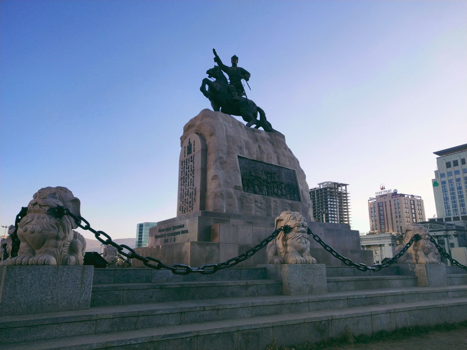 东亚 蒙古国 乌兰巴托 成吉思汗广场