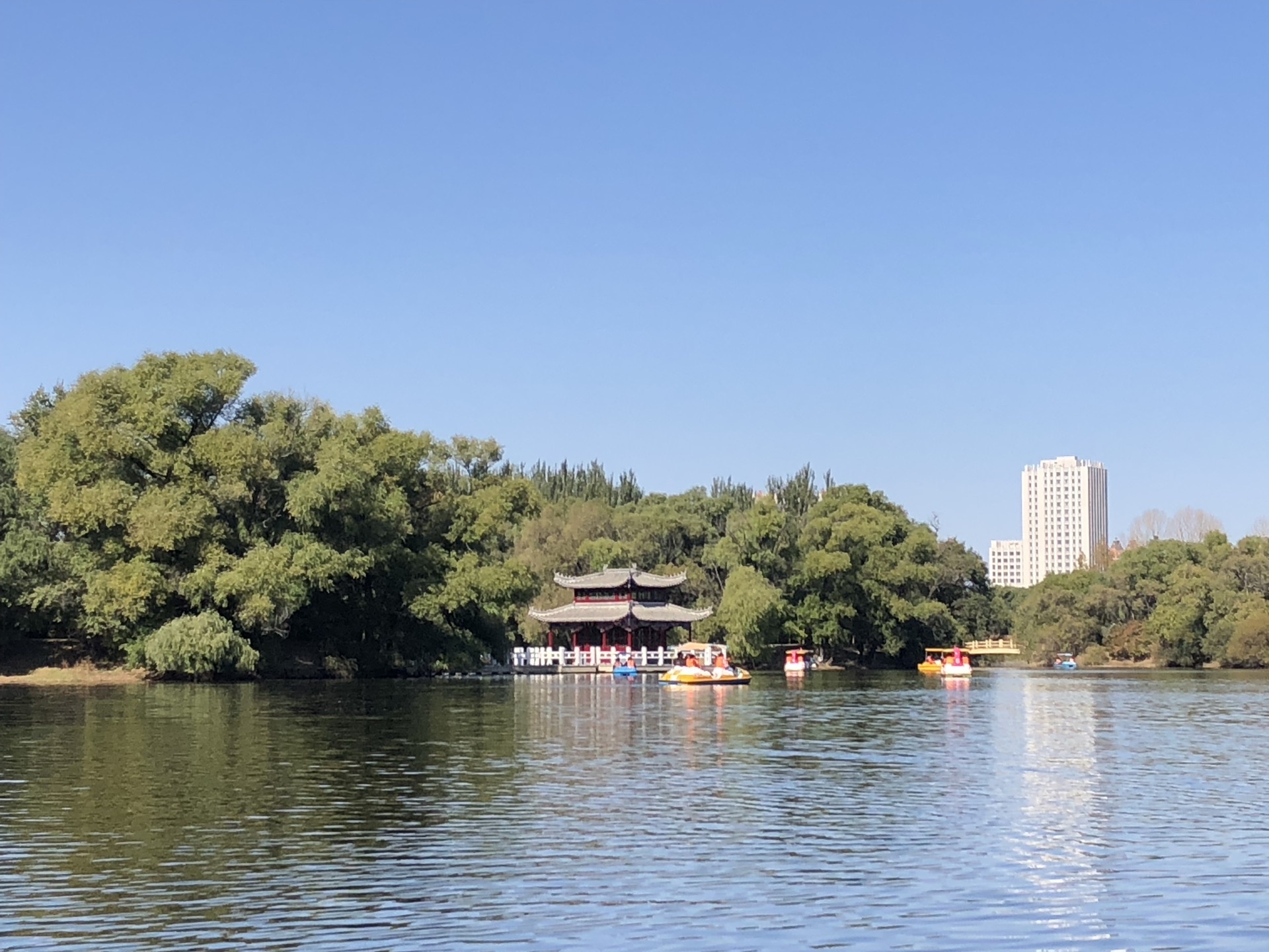 黑龙江省 齐齐哈尔市 龙沙公园 金秋美景