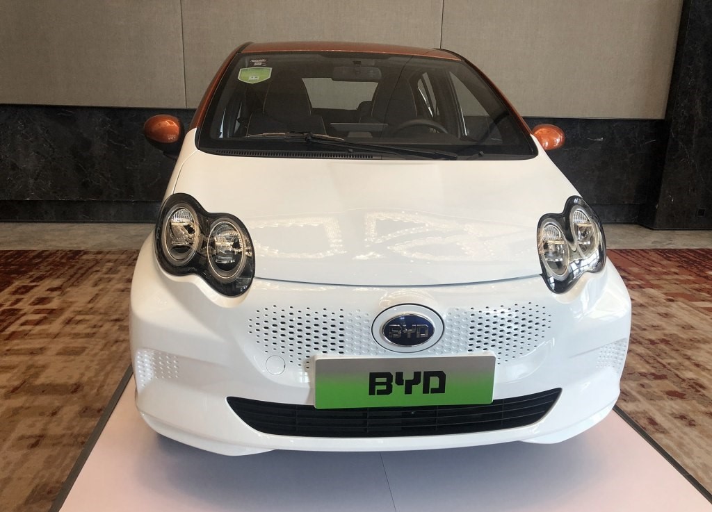 电动比亚迪f0又一款可爱的电动车即将上市