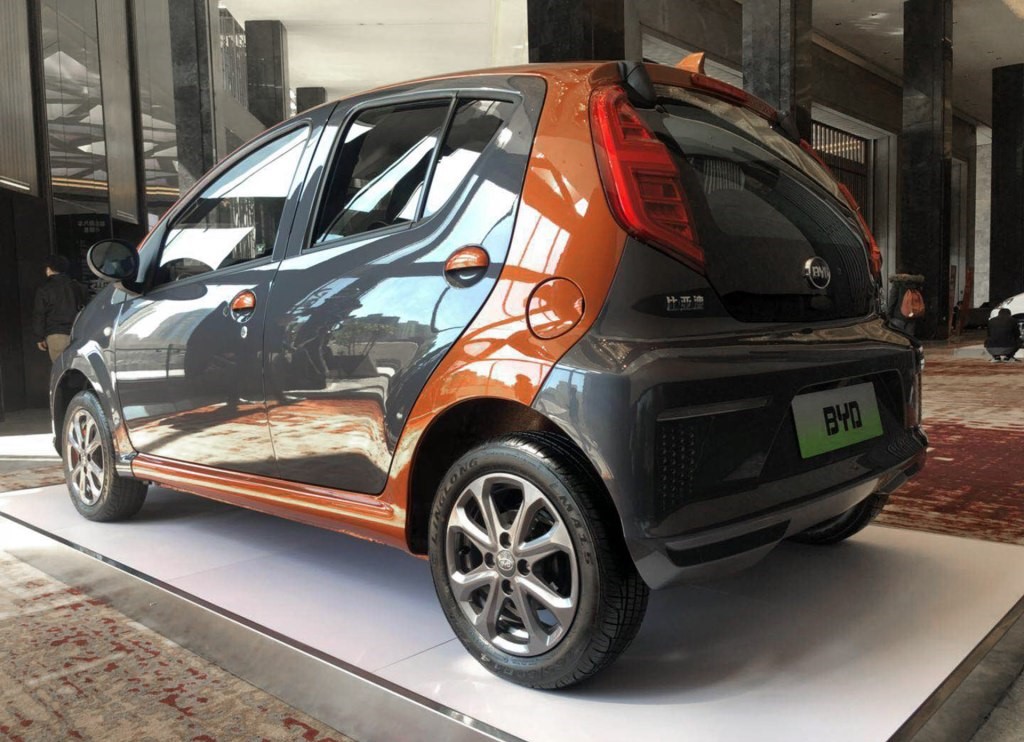 电动比亚迪f0又一款可爱的电动车即将上市