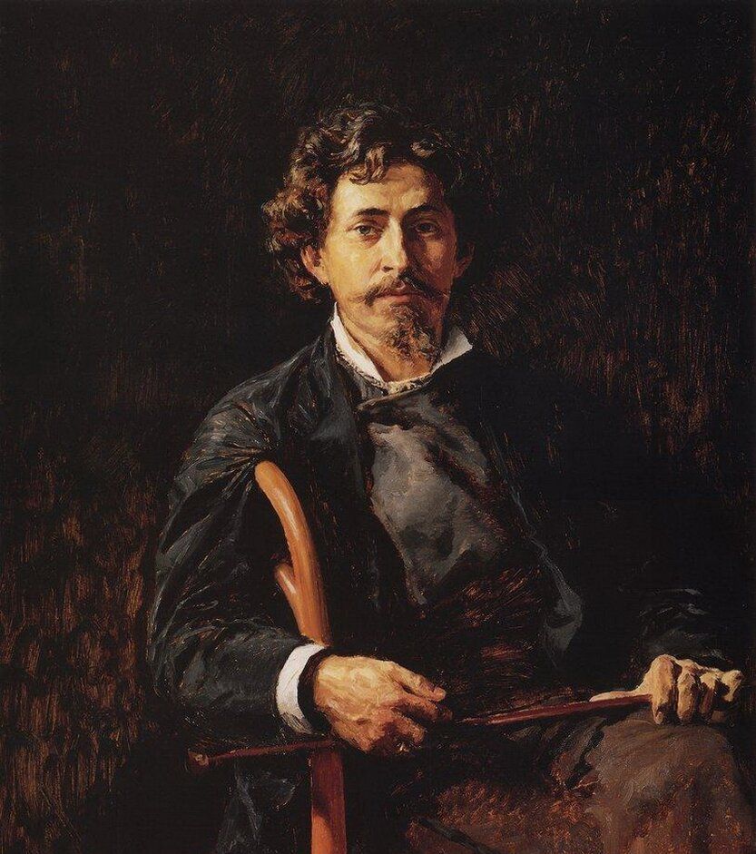 俄罗斯大画家瓦西里德米特里耶维奇波列诺夫经典的油画作品