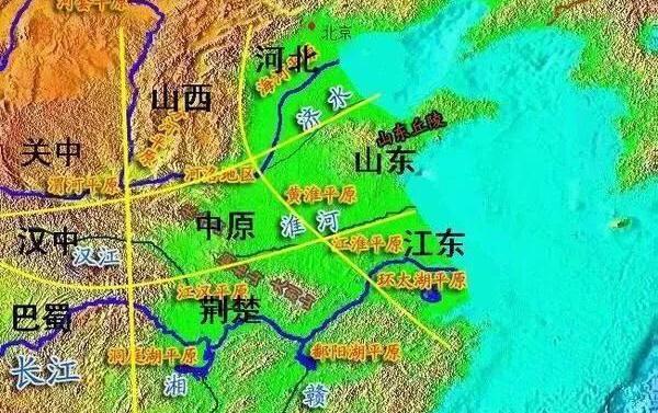 历史上的“江东”在现在的哪里?