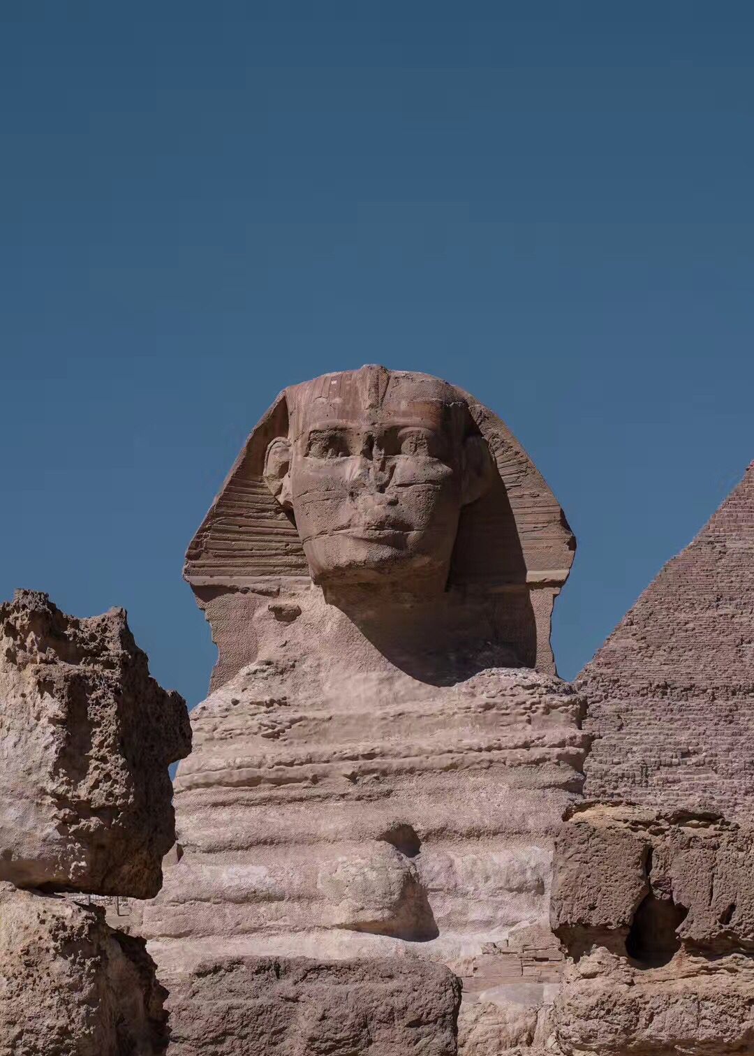 吉萨.狮身人面像,电影上看的多了,现场看真壮观