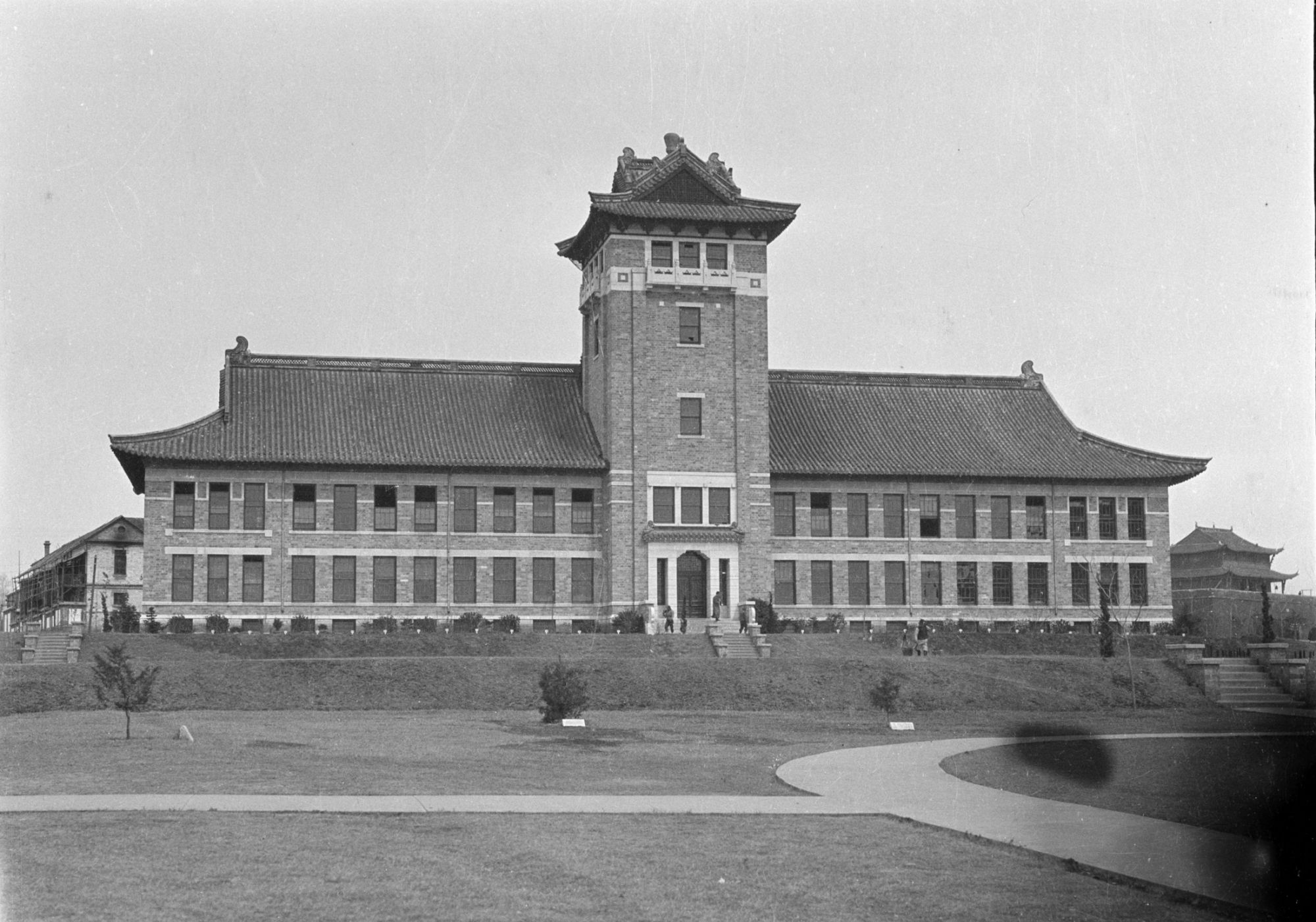 民国时期的南京大学照片,历史真实拍摄记录!