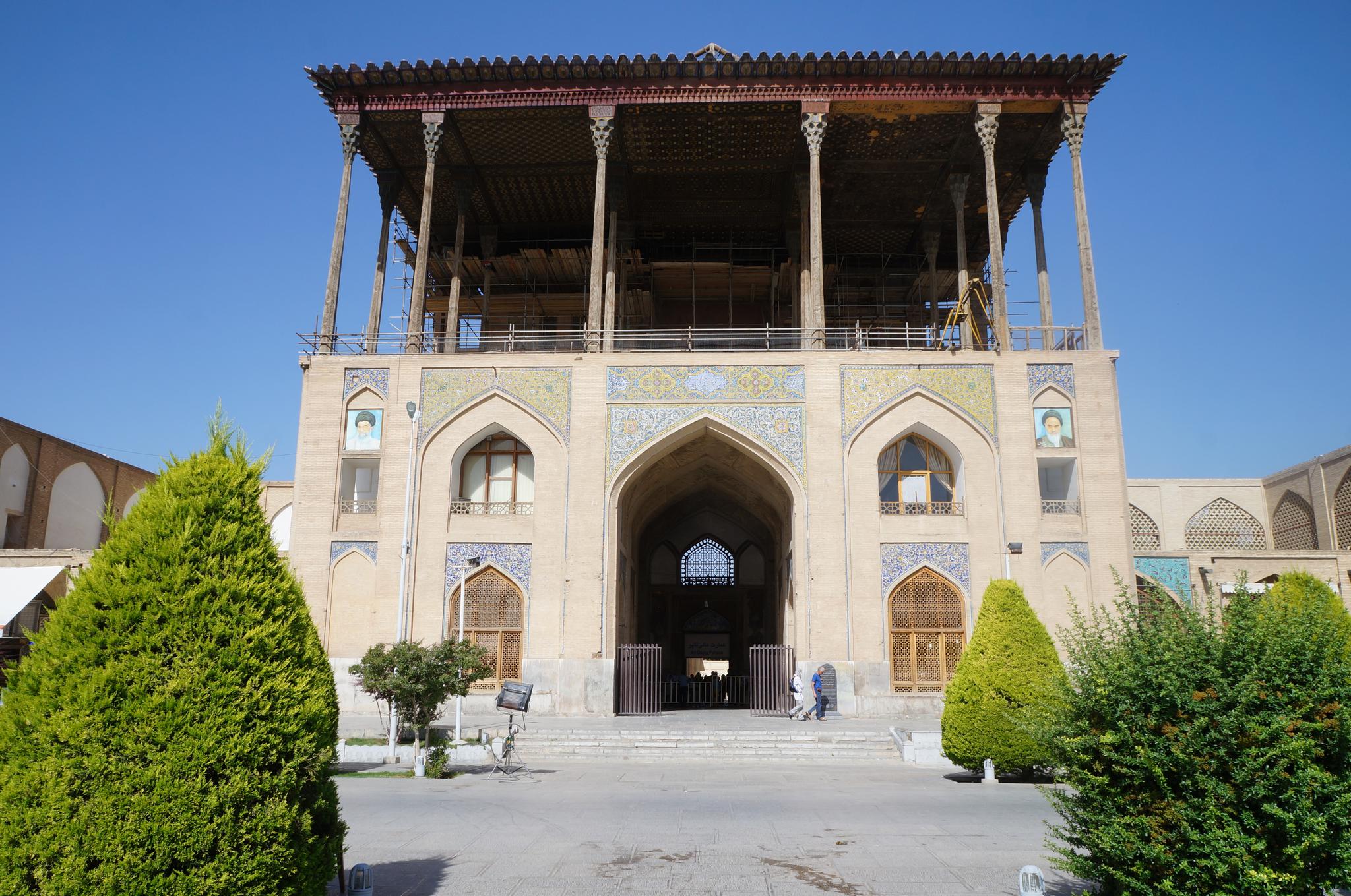 西亚 伊朗 伊斯法罕 阿里卡普王宫