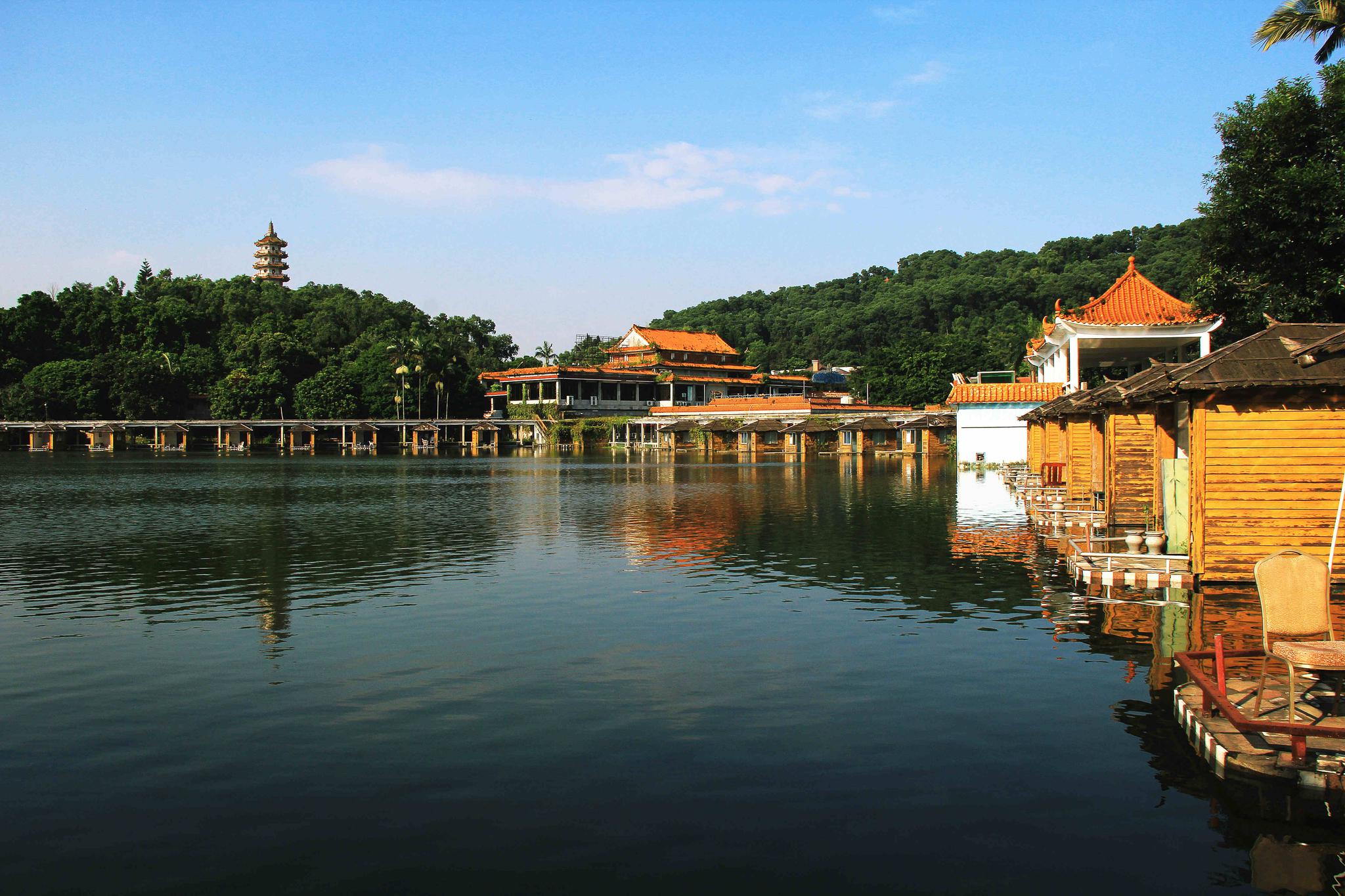 深圳西丽湖:一片山,一片水,山水之间,情韵无限