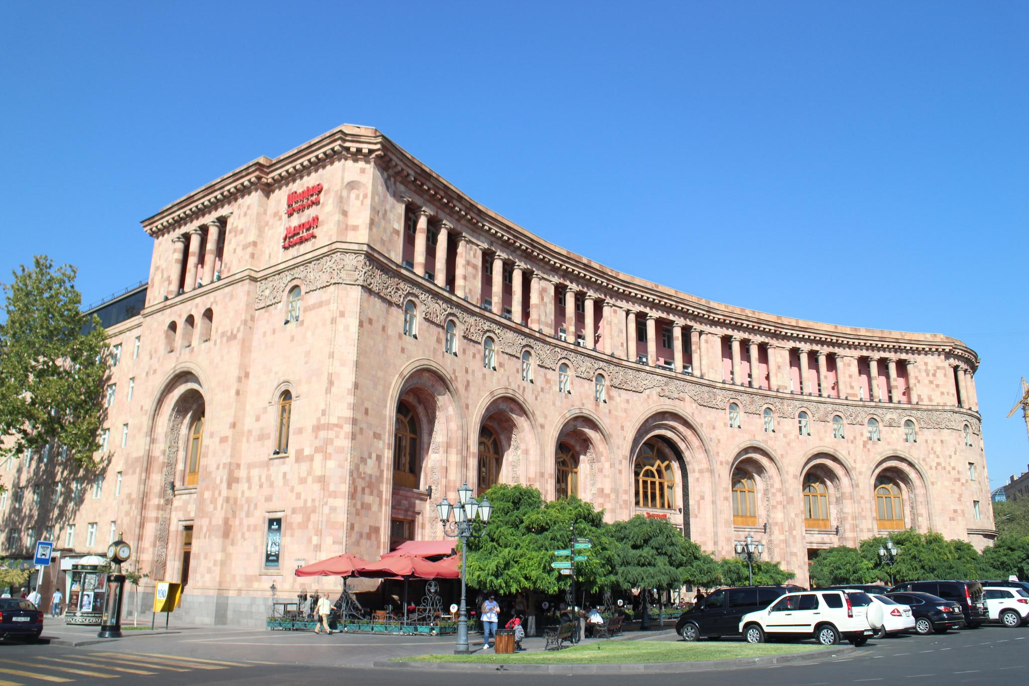 亚美尼亚埃里温共和国广场