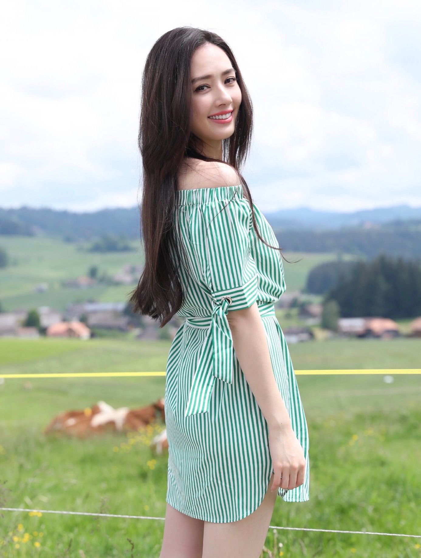 郭碧婷恋爱了她现在的秀丽美颜还是你记忆里益达口香糖女神吗