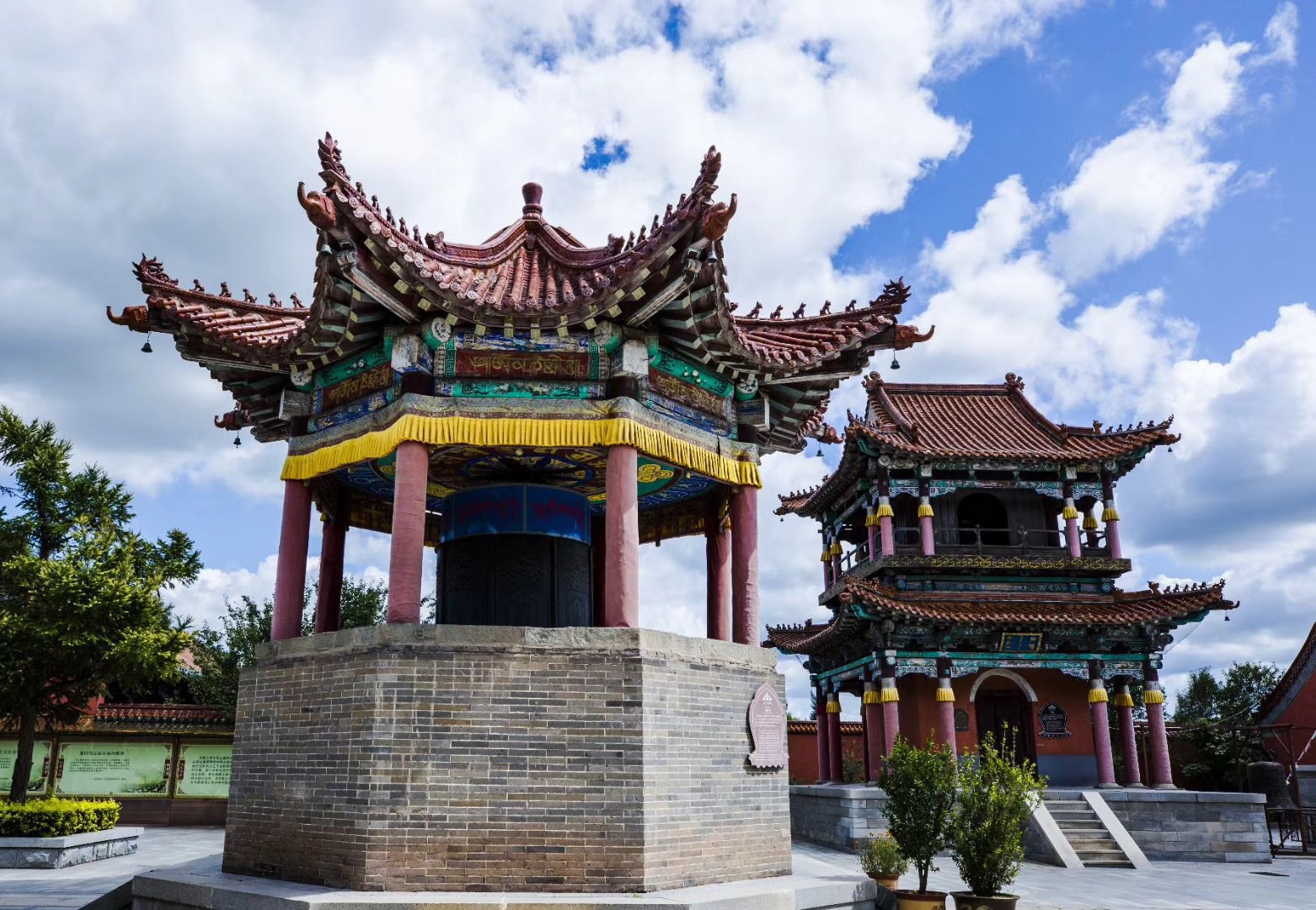 辽宁 阜新市 瑞应寺 在此修行的七世活佛是国家批准六位活佛之一_高清