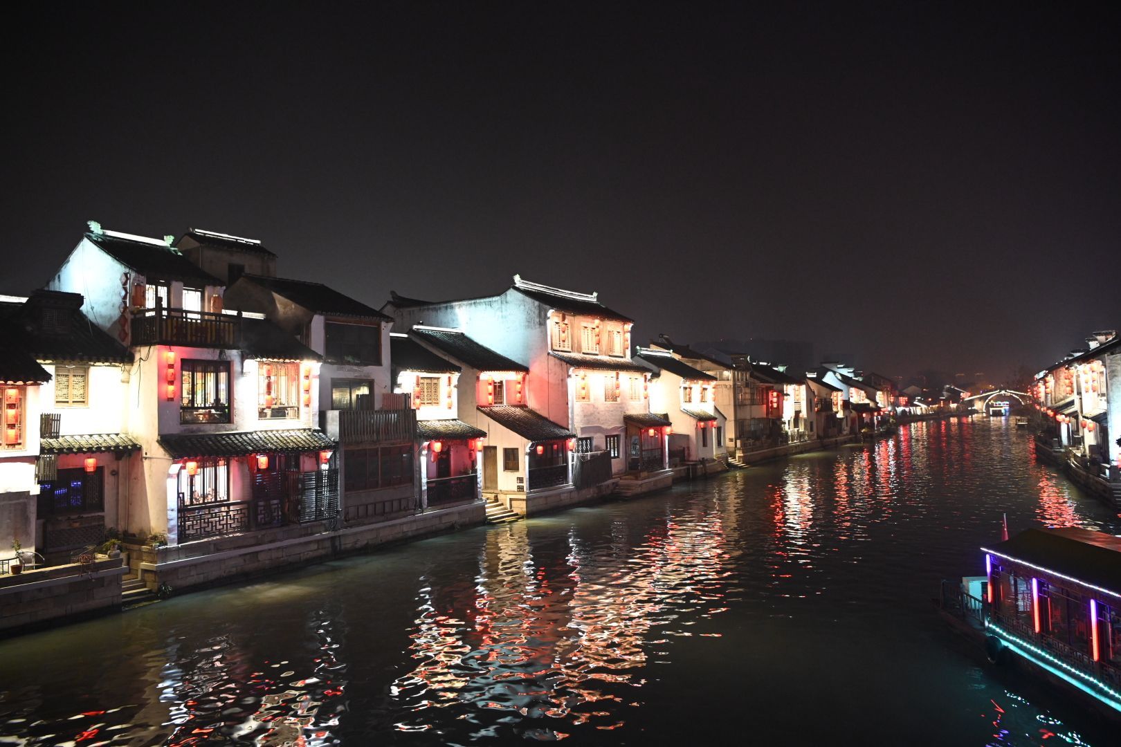 江苏省无锡市南长街夜景