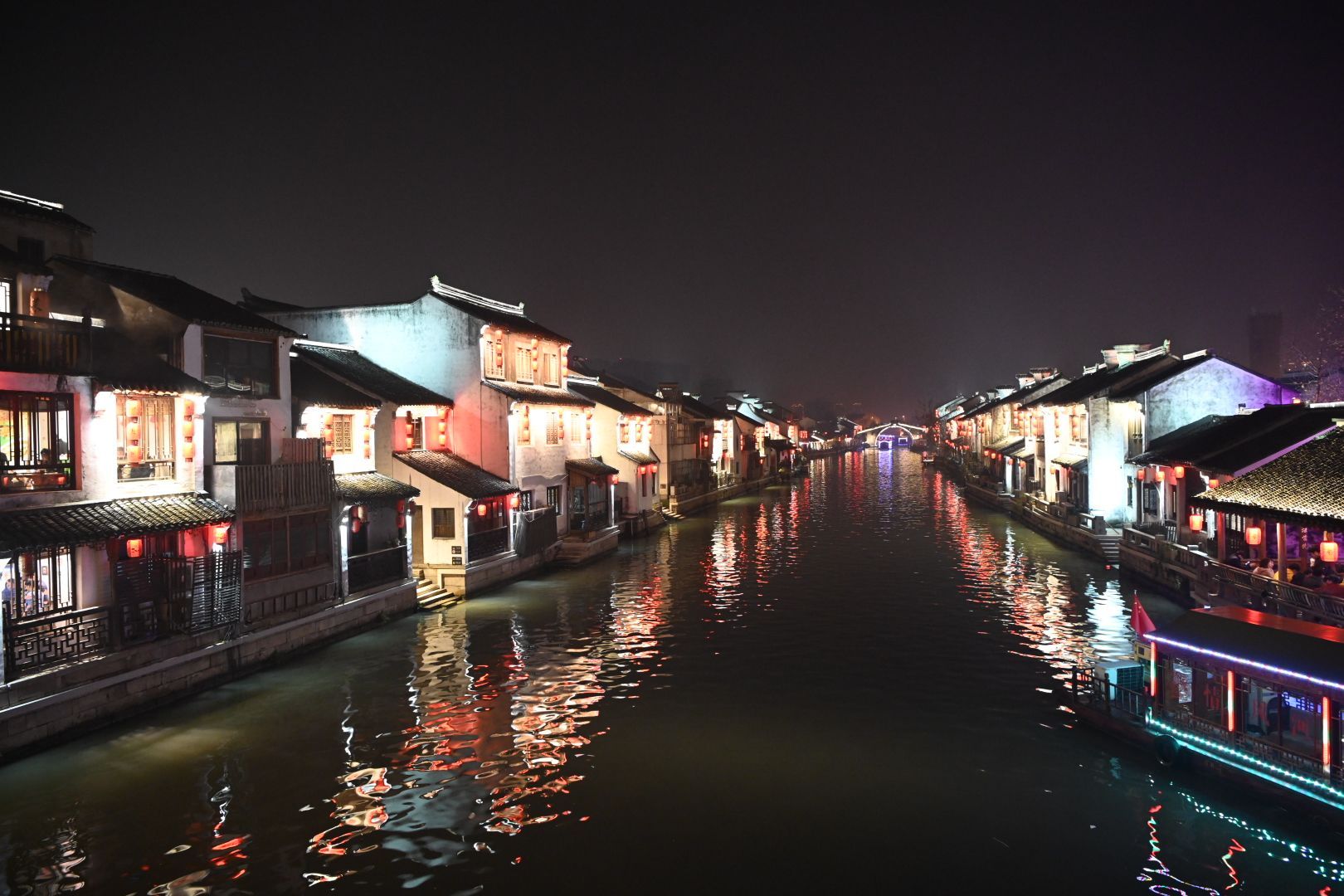 江苏省无锡市南长街夜景