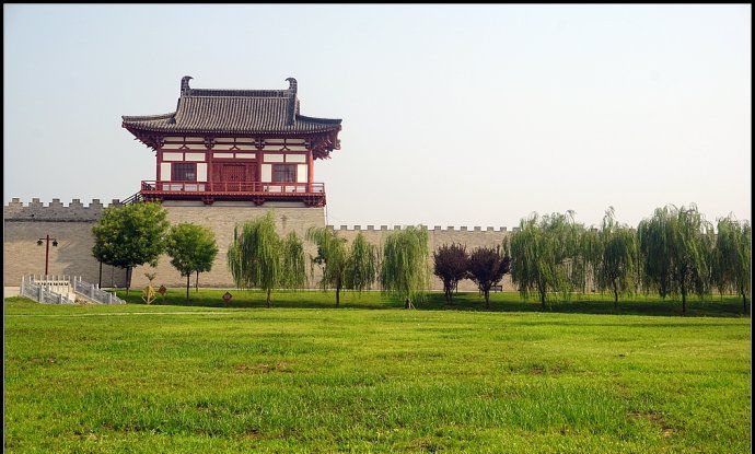 汉魏洛阳古城图片