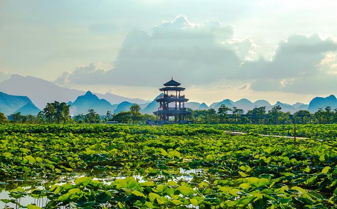 广西贵港覃塘区四个值得一去的旅游景点,看看你都去过哪?