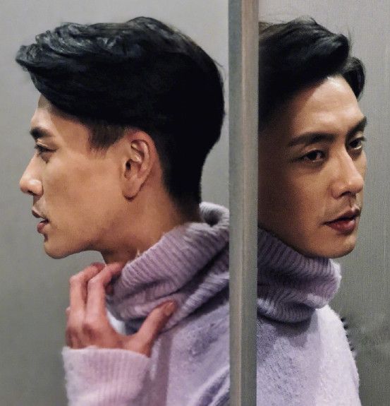 黄宗泽的侧颜很帅,特别是完美的下颌骨线条_高清图集_新浪网