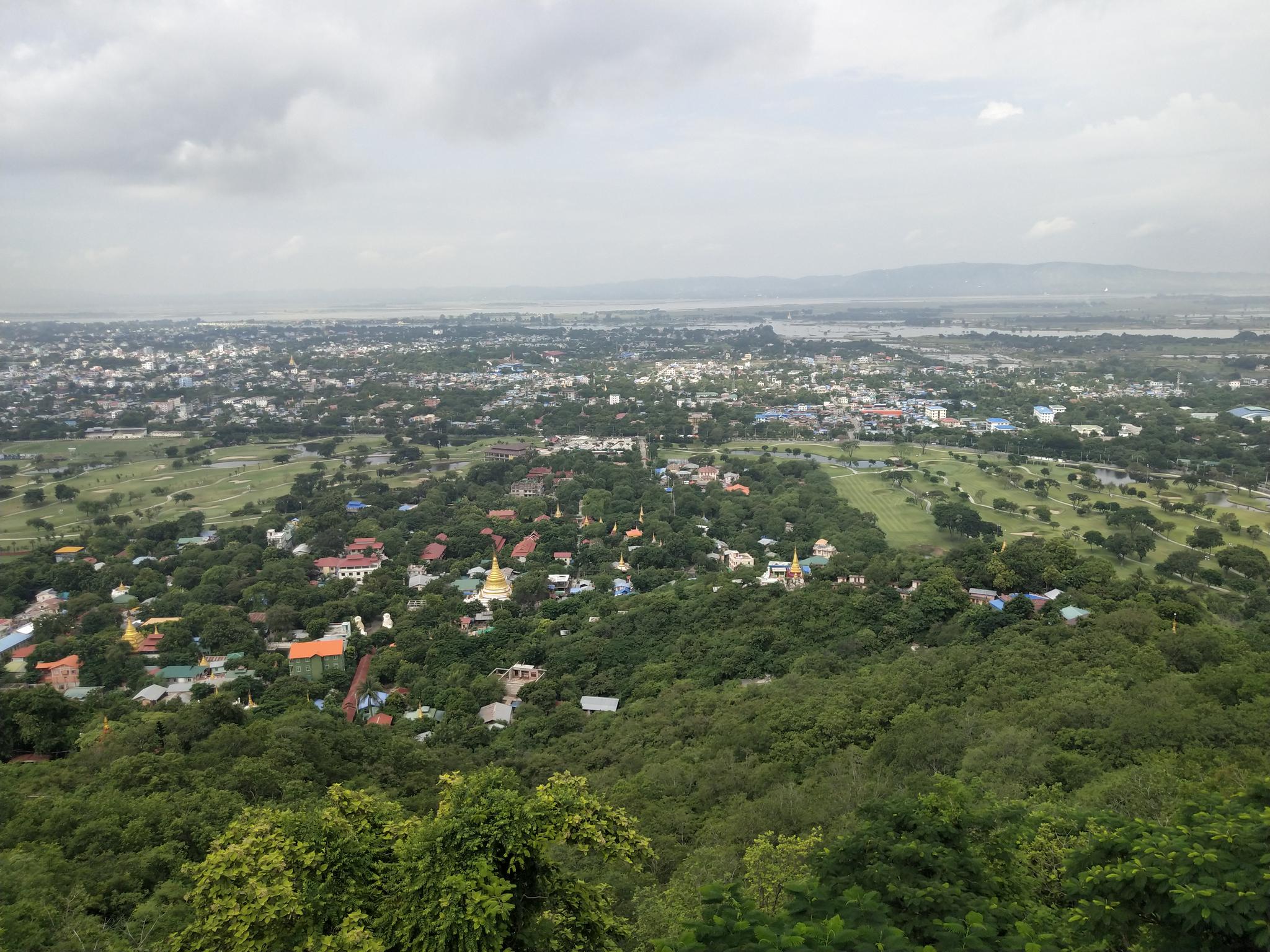 缅甸 曼德勒 曼德勒山
