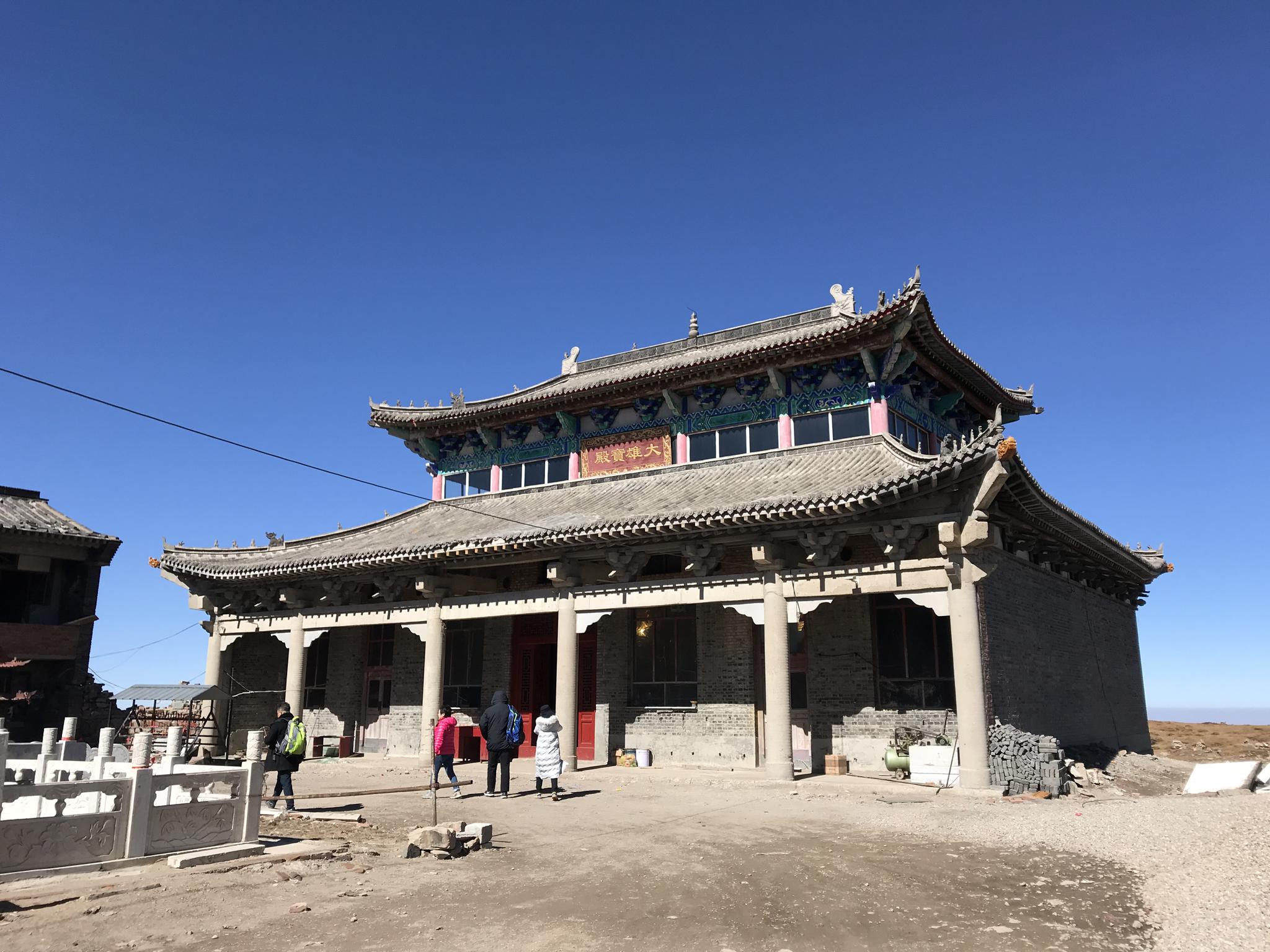 山西省 忻州市 五台山 西台挂月峰