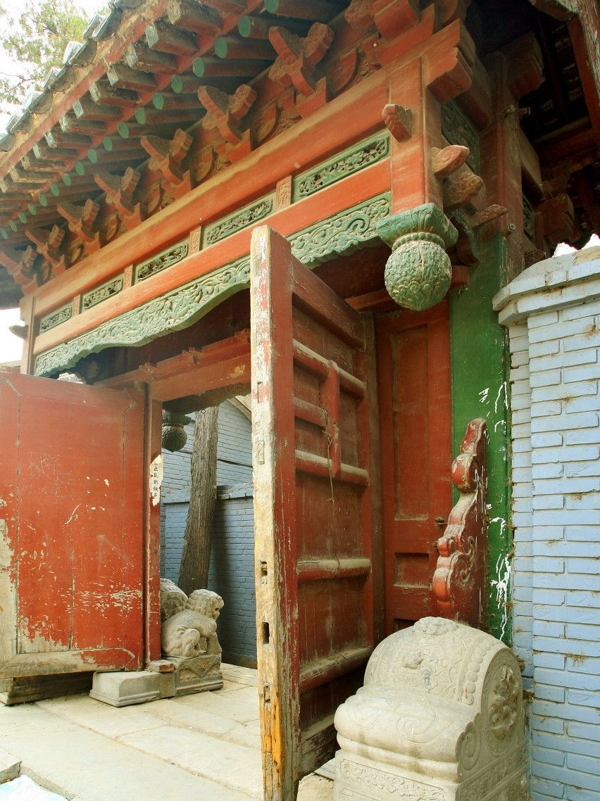 古建中的门文化：一座小小垂花门，一幅浓郁特色的民俗风情画卷|四合院|垂花门|屏门_新浪新闻