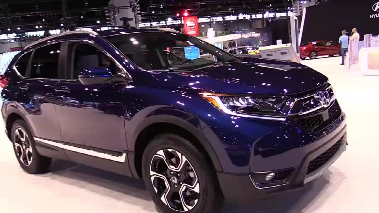 2019款全新本田crv awd亮相看完后排空间我忘记了丰田rav4