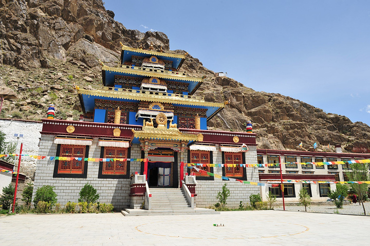 西藏自治区 山南市 多吉扎寺 藏传佛教宁玛派六大寺院之一