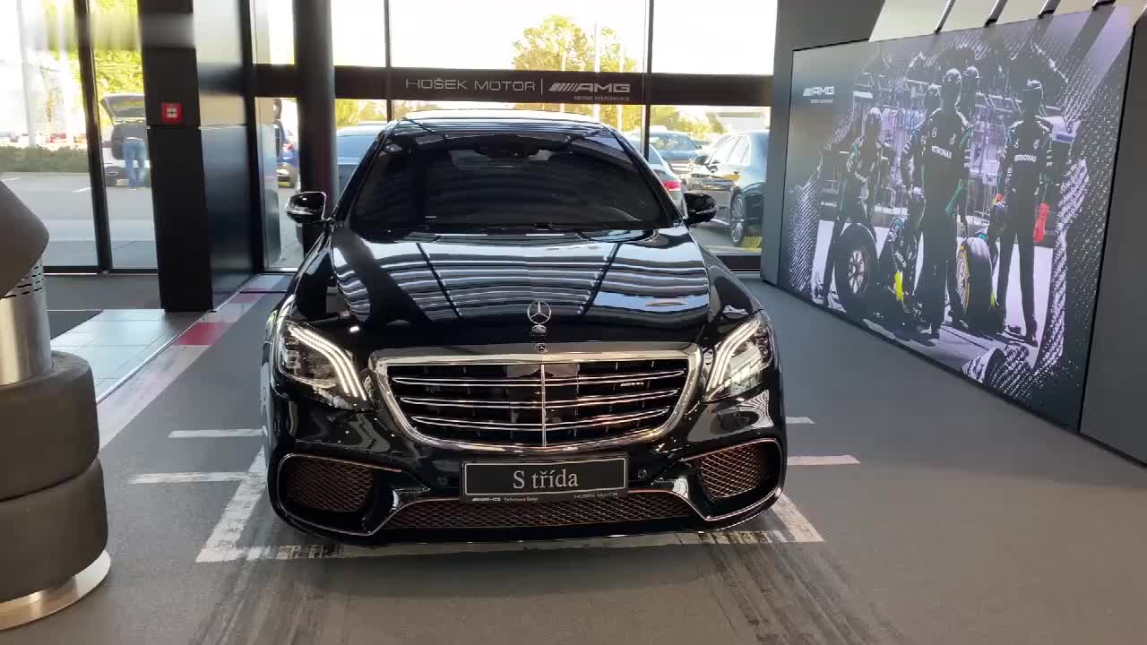 2020款奔驰s65 amg v12到店坐进驾驶室那刻才知道有多奢华