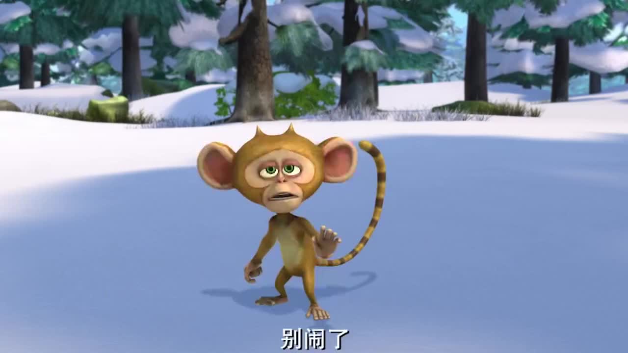 熊出没雪怪被大家传的神乎其乎难道真的存在雪怪