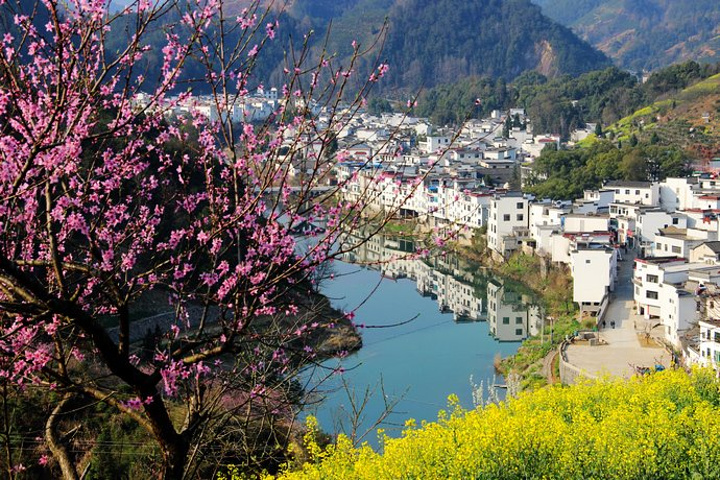 徽派古建筑村落之 安徽省 黄山市 昌溪古镇