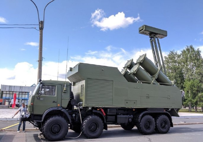 俄军舞会-e岸基反舰导弹系统,车身紧凑火力强悍!