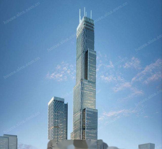响螺湾第一高—天津富力广东大厦,总投资约40亿元